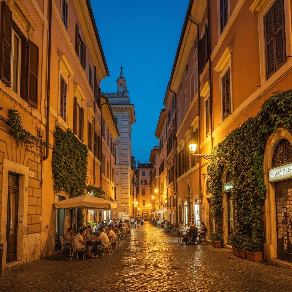 Trastevere streets